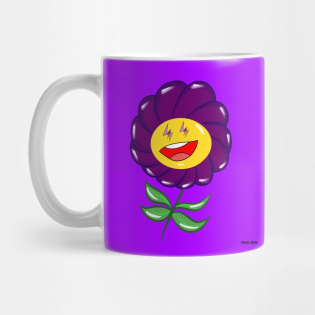 Morado sunflower ecopop by jorge_lebeau